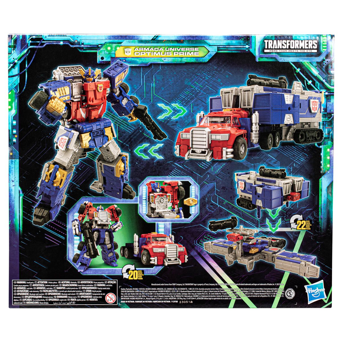 Transformers Legacy Evolution Commander Armada Universe Optimus Prime Hasbro